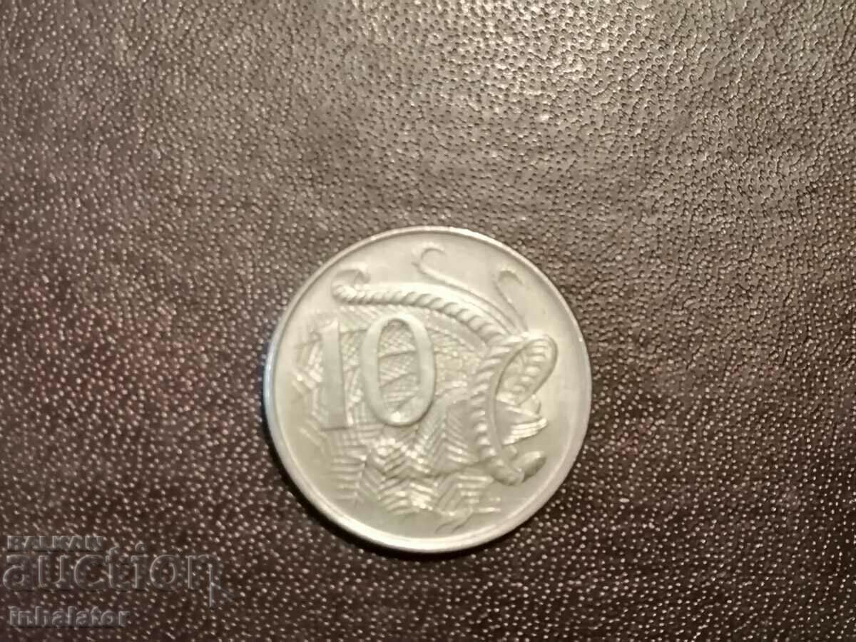 1966 10 cents Australia