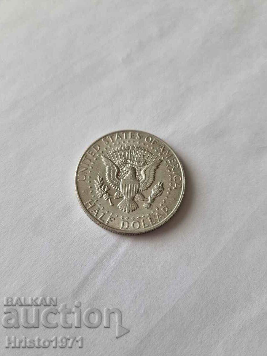 1968 Jumătate de dolar