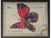 Fujairah 1972 Fauna/Butterflies Claimo