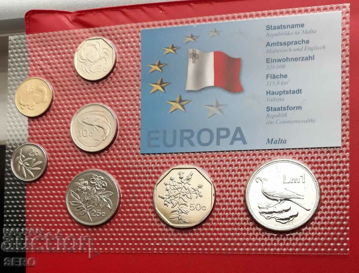 Malta-SET 2001-2005 de 7 monede