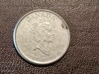 Canada 10 cenți 2001 jubileu