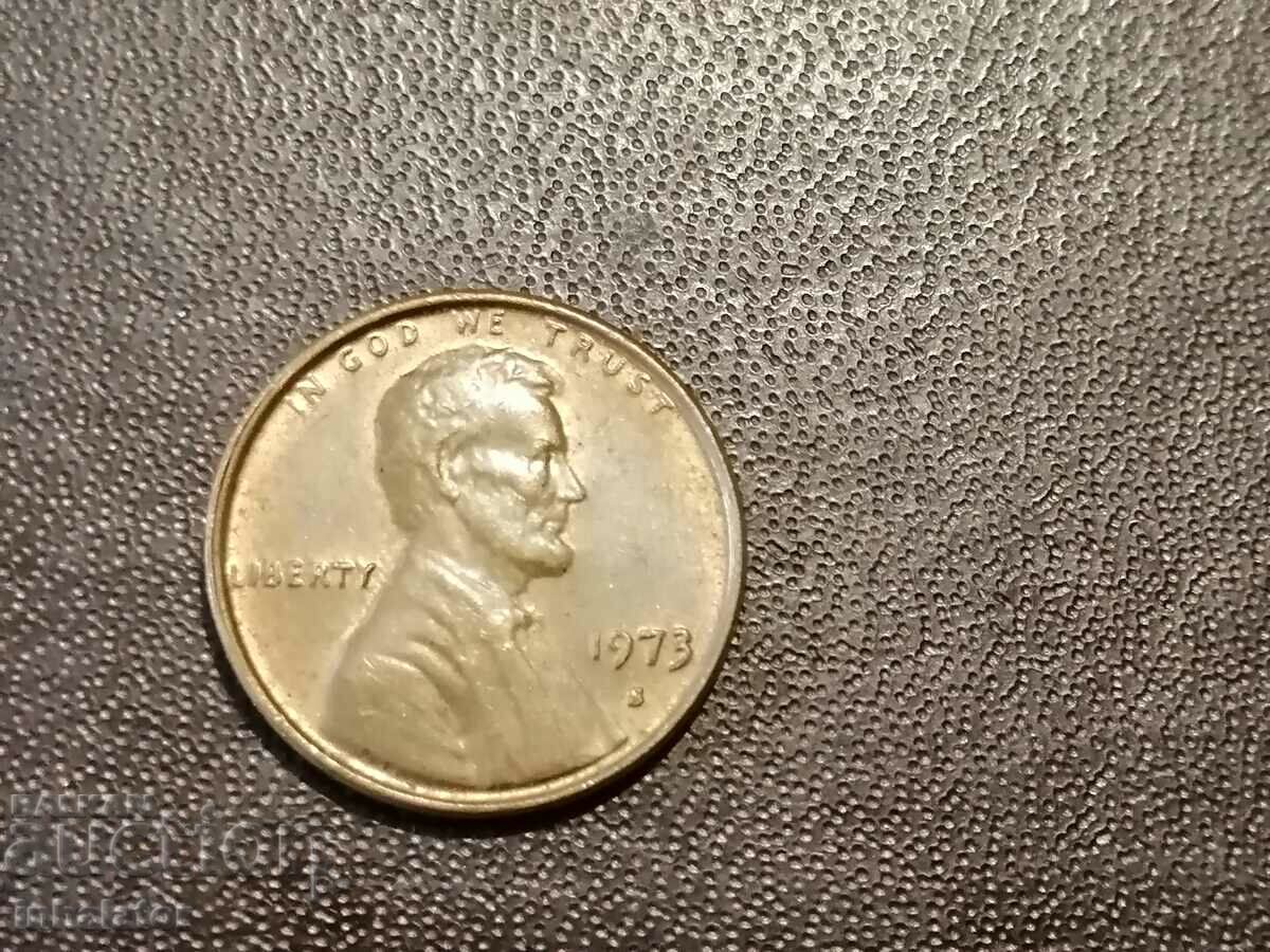 1973 S 1 Cent USA