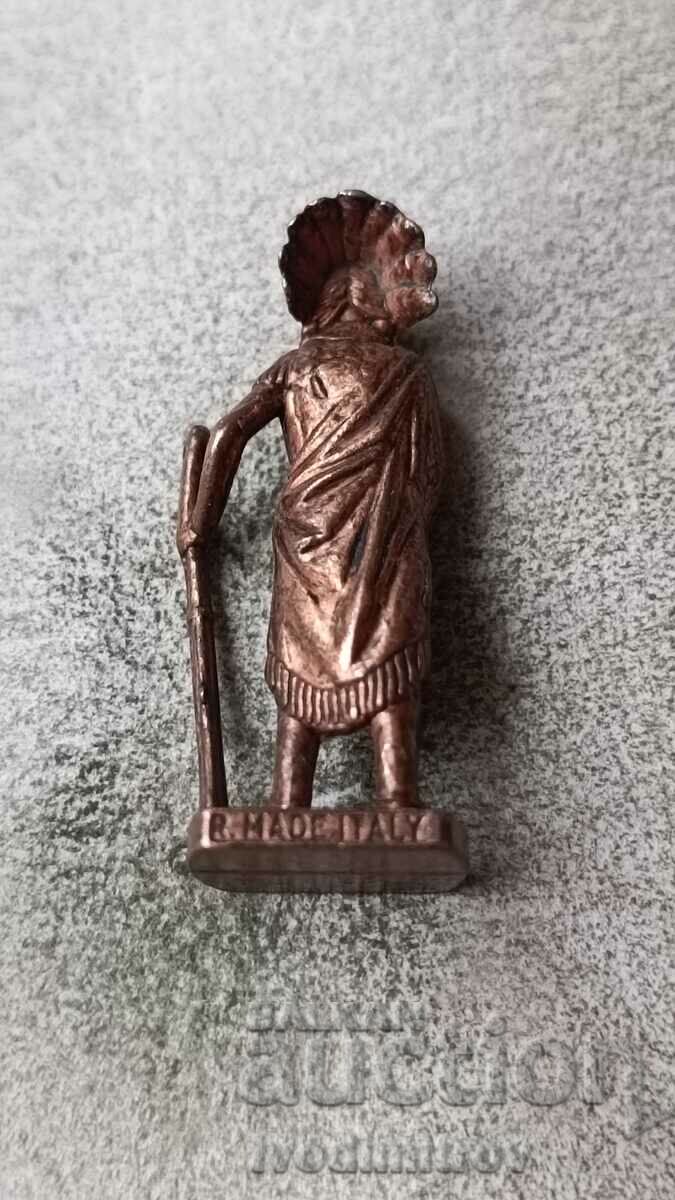 Sitting Bull chocolate egg metal figurine with price 8.65 BGN | € 4.42