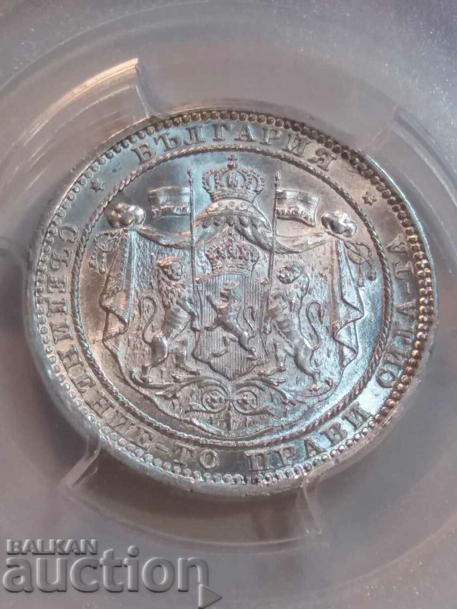 1 lev 1882 MS 62 cu preț 3000.00 BGN | € 1533.88 1 lev 1882 MS 62 cu preț 3000.00 BGN | € 1533.88