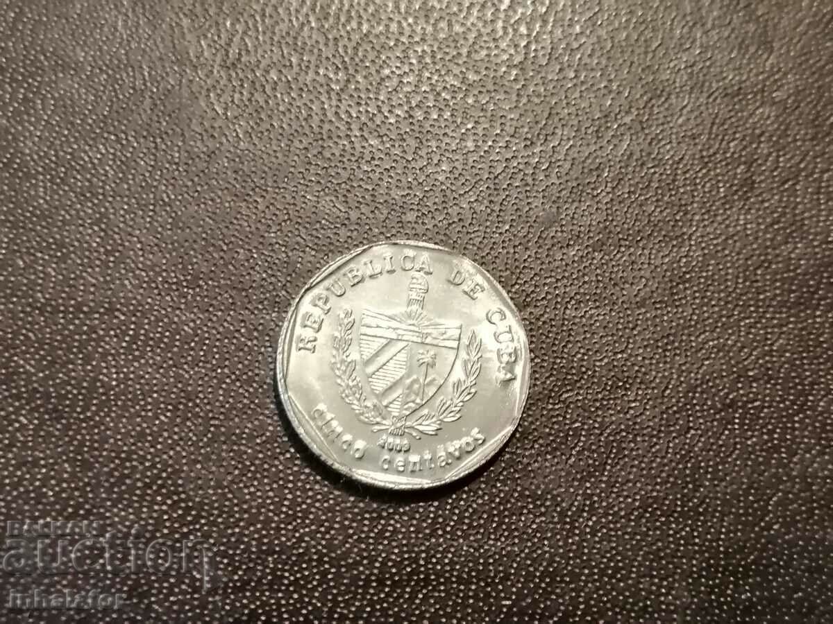 Cuba 5 centavos 2009