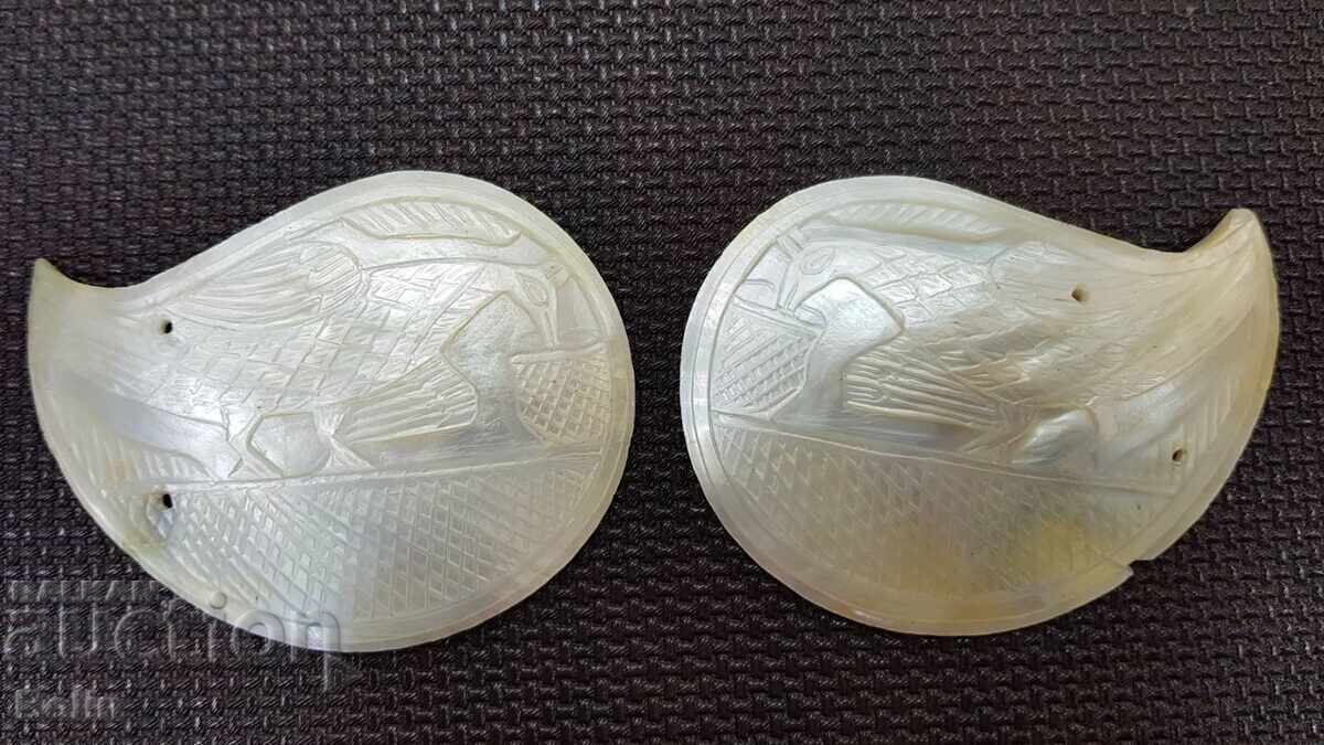 Δημοπρασία Αναγεννησιακές πέρλες για pafts, pafts, ζευγάρι, σετ Δημοπρασία Αναγεννησιακές πέρλες για pafts, pafts, ζευγάρι, σετ