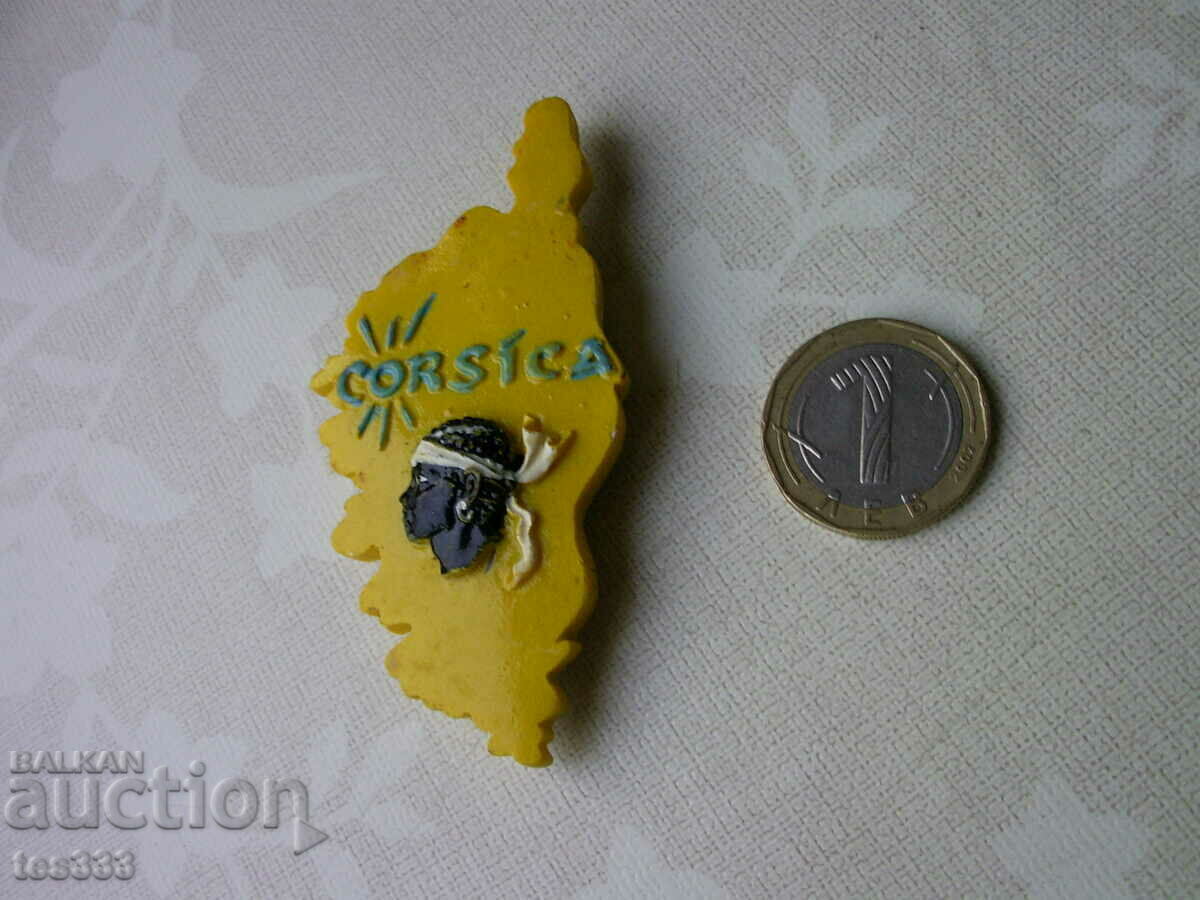 Μαγνήτης ψυγείου Κορσική με τιμή € 2.05 | 4.01 BGN