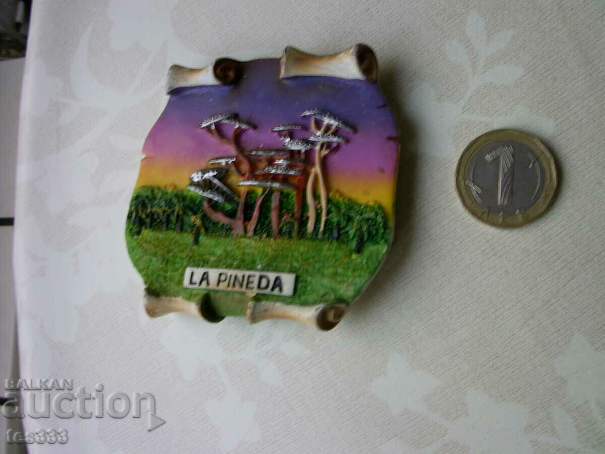 La Pineda fridge magnet