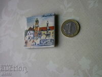 Ceramic fridge magnet Bratislava