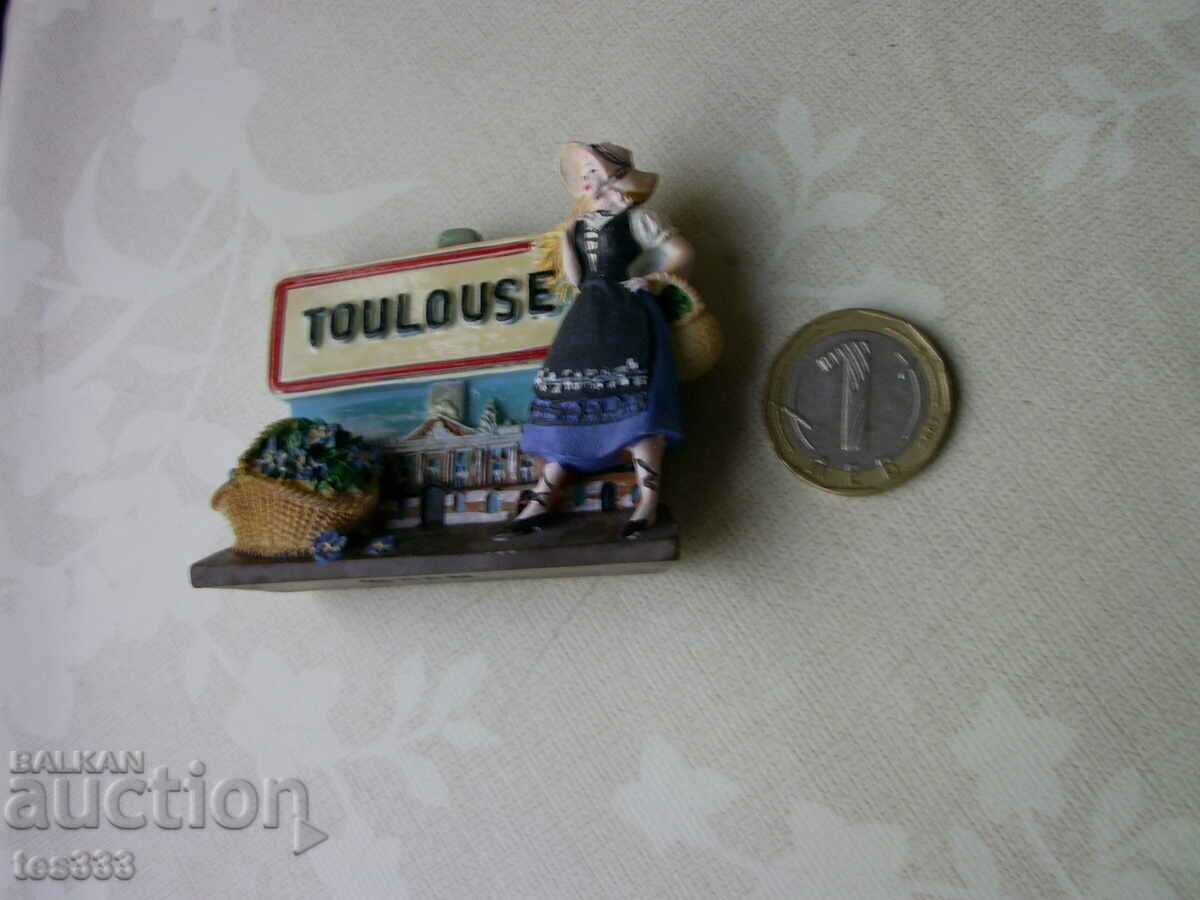 Аукцион Магнит за хладилник Toulouse Аукцион Магнит за хладилник Toulouse