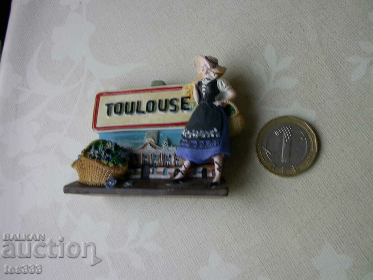 Магнит за хладилник Toulouse