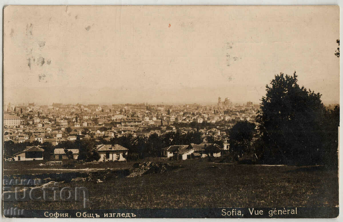 Bulgaria, Sofia, general view, traveled