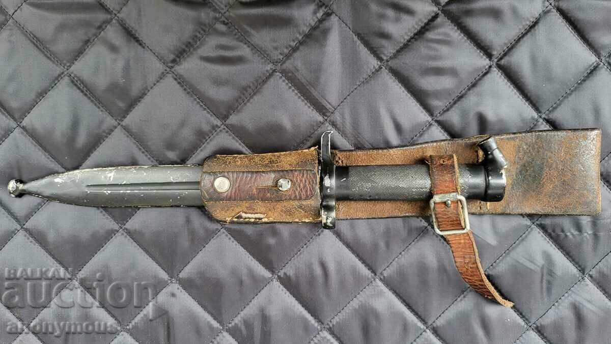 Bayonet, knife, dagger, saber Sweden Mauser 1896 with loop