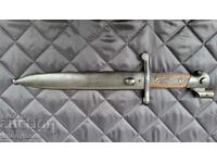 Bayonet, knife, dagger, saber Spain Mauser 1943 with an interesting addition