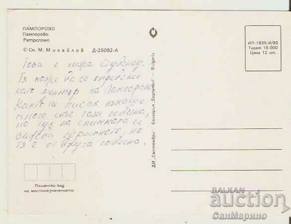 Card Bulgaria Pamporovo Hut "Studenets" 2** with price 0.80 BGN | € 0.41 Card Bulgaria Pamporovo Hut "Studenets" 2** with price 0.80 BGN | € 0.41