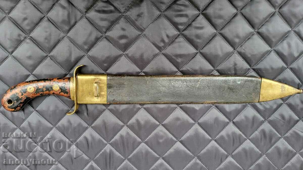 Pike, knife, dagger, saber Swedish engineer, sapper cleaver 1848