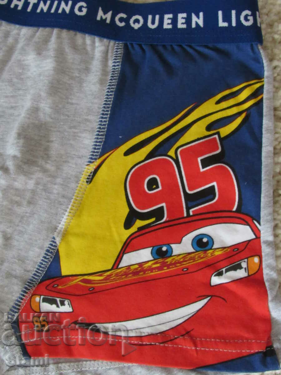 Детски боксер с ефектна щампа Колите 122/128 с цена 7.00 лв. | € 3.58 Детски боксер с ефектна щампа Колите 122/128 с цена 7.00 лв. | € 3.58