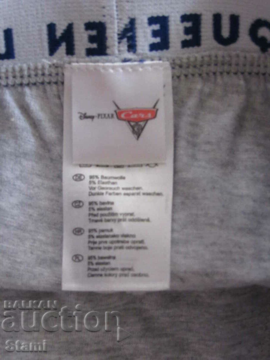 Доставка на Детски боксер с ефектна щампа Колите 122/128 Доставка на Детски боксер с ефектна щампа Колите 122/128