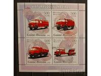 Guinea Bissau 2006 Cars/Fire Block MNH