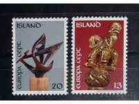 Ισλανδία 1974 Ευρώπη CEPT Art/Sculptures MNH