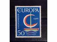 Лихтенщайн 1966  Европа CEPT Кораби MNH