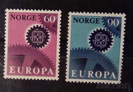 Norvegia 1967 Europa CEPT MNH