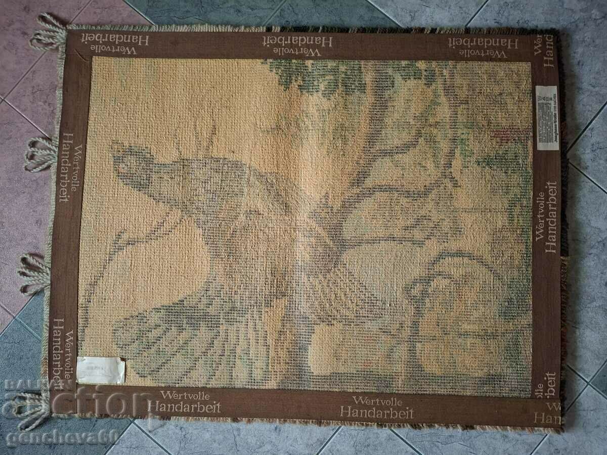 Woven wool panel for hanging, carpet - 5 Woven wool panel for hanging, carpet - 5