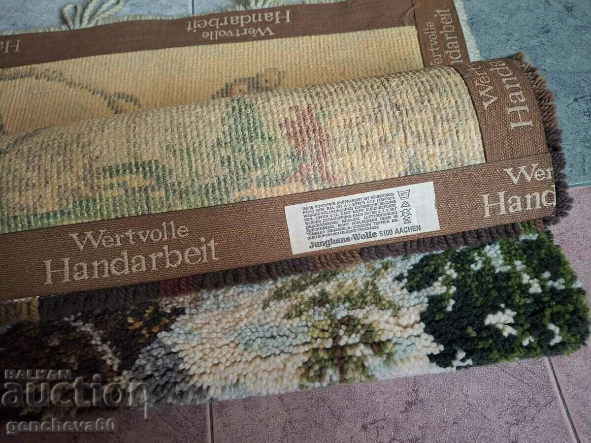 Woven wool panel for hanging, carpet - 6 Woven wool panel for hanging, carpet - 6