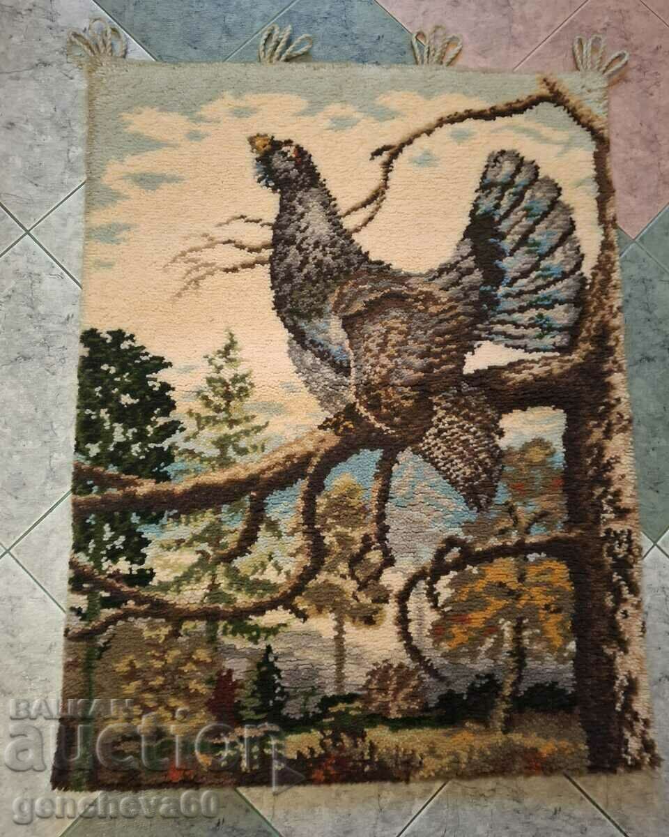 Woven wool panel for hanging, carpet Woven wool panel for hanging, carpet