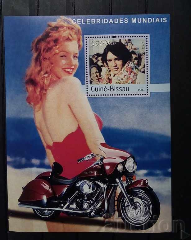 Guineea Bissau 2003 Artă/Muzică/Elvis Presley Block MNH