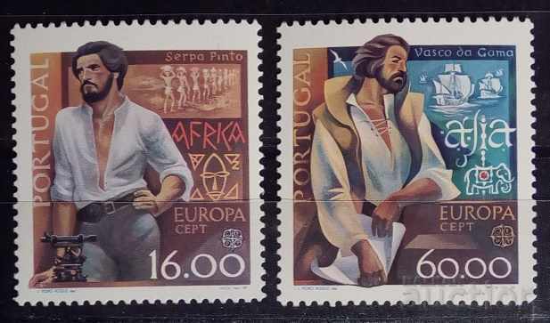 Portugalia 1980 Europa CEPT Persoane/Nave MNH