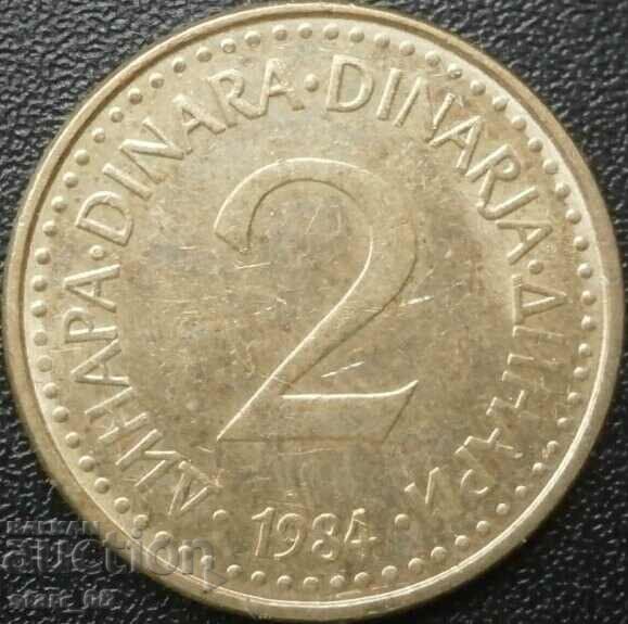 2 dinars 1984