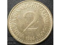 2 dinari 1984