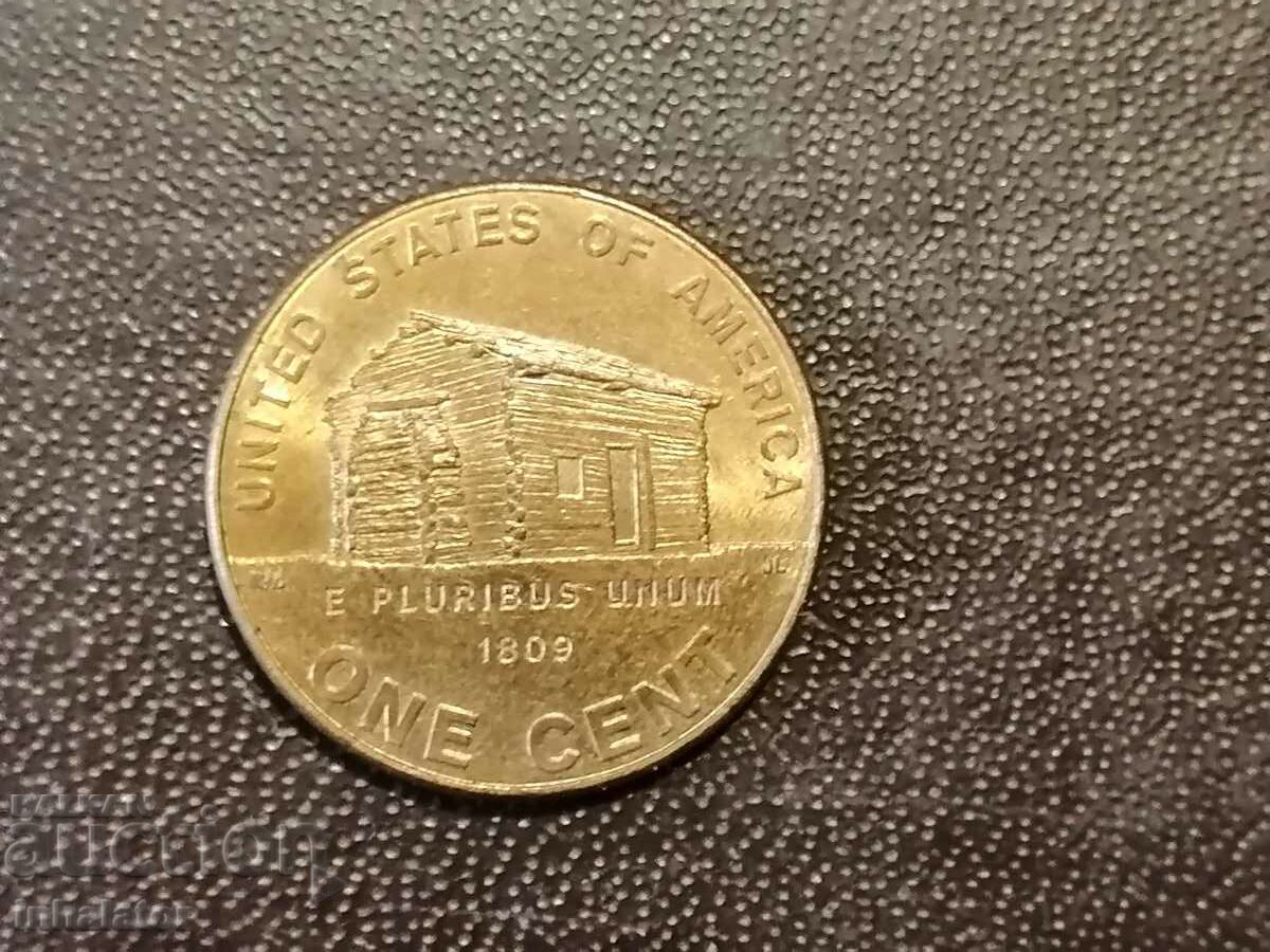 2009 D Jubilee 1 cent SUA