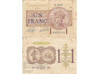 tino37- FRANCE - 1 FRANC - 1922