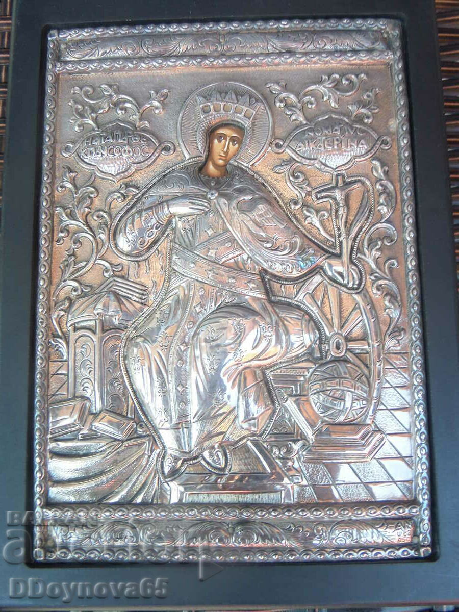 St. Ekaterina - silver fittings, sample 950