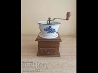 Vintage porcelain coffee grinder!!!