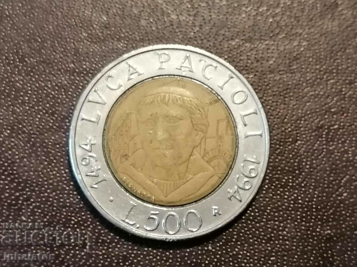 500 lire 1994 Italia