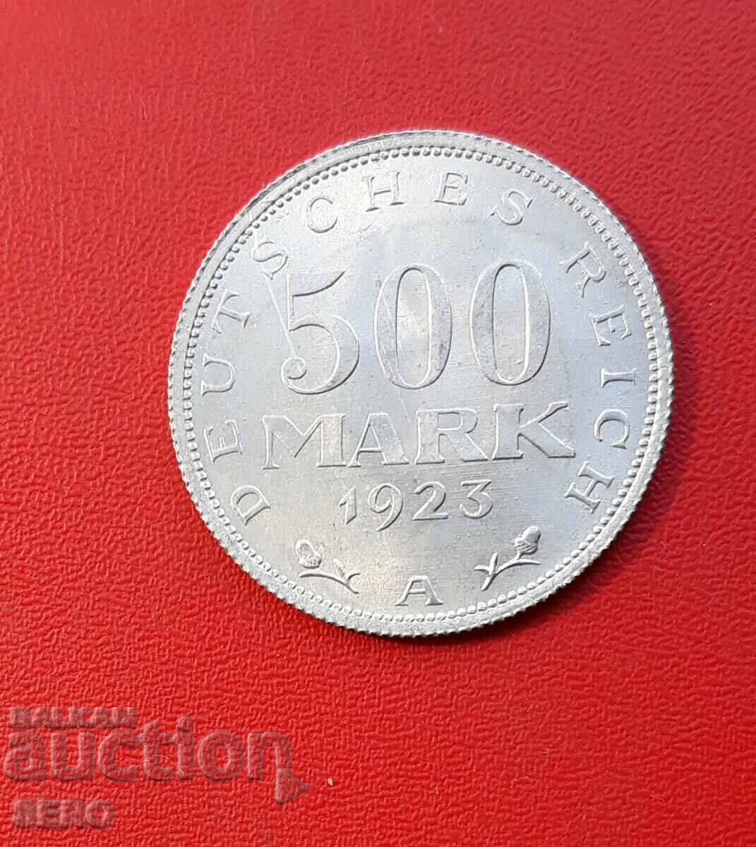 Germania-500 timbre 1923 A-Berlin