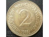 2 dinari 1983