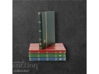 Leuchtturm - album de timbre Basic 16 coli albe A5 albastru