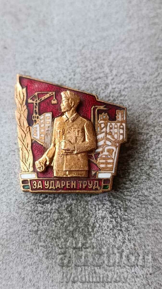 Badge For strike work