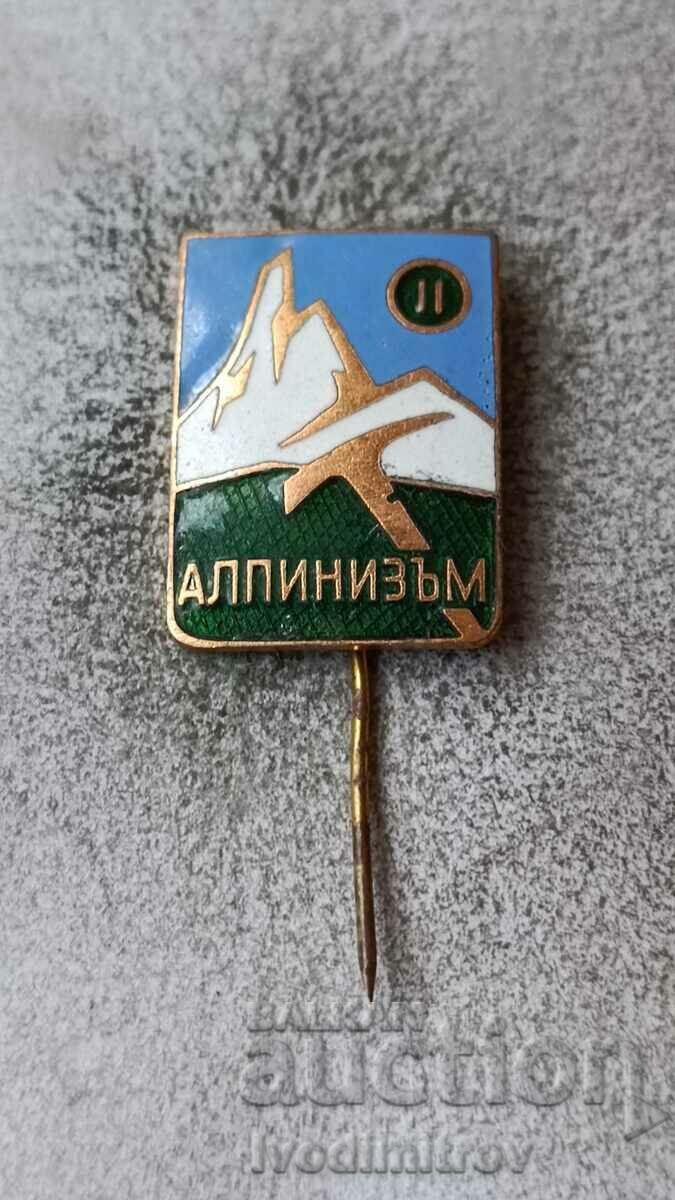 Insigna alpinism grad II