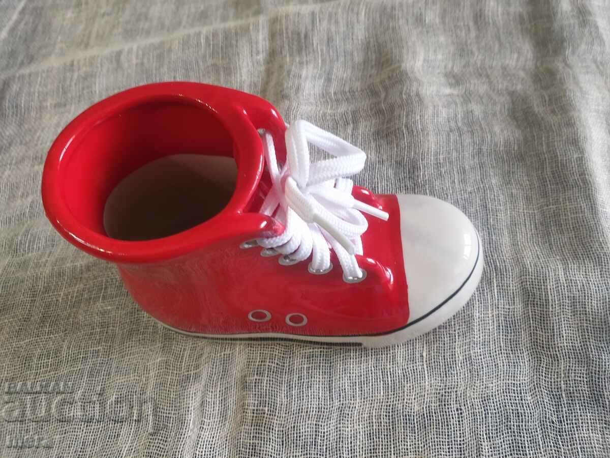 Πορσελάνινη μολυβοθήκη - sneaker - 5