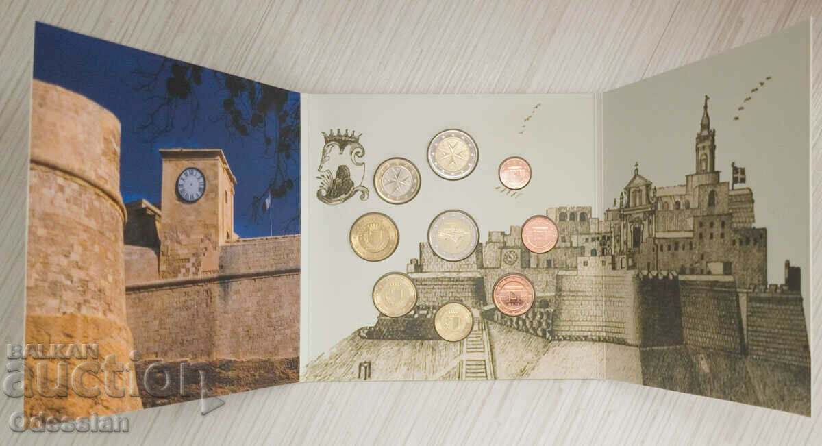 Auction Malta Official Coin Set 2024 Auction Malta Official Coin Set 2024
