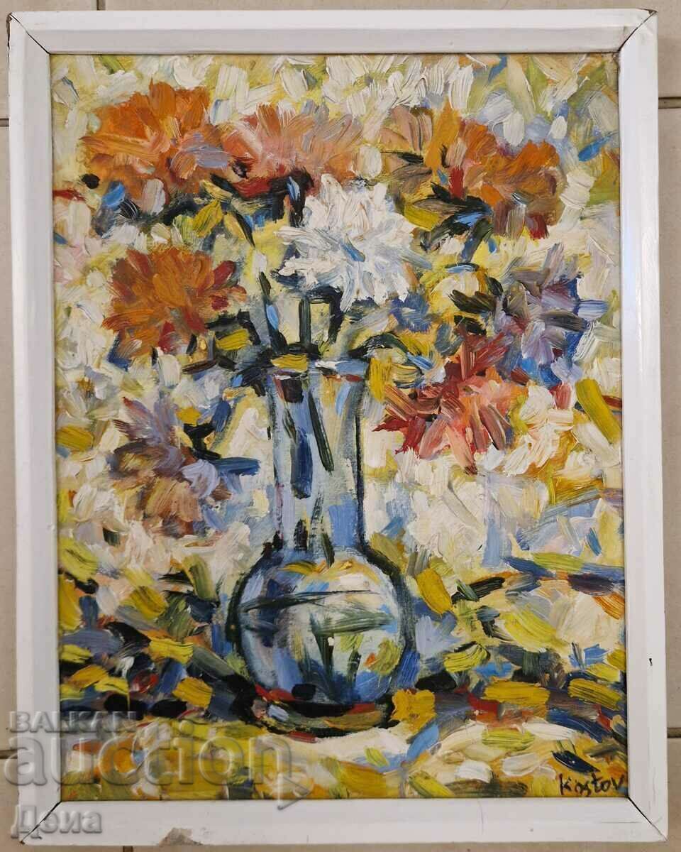 Krum Kostov painting 1993. Krum Kostov painting 1993.