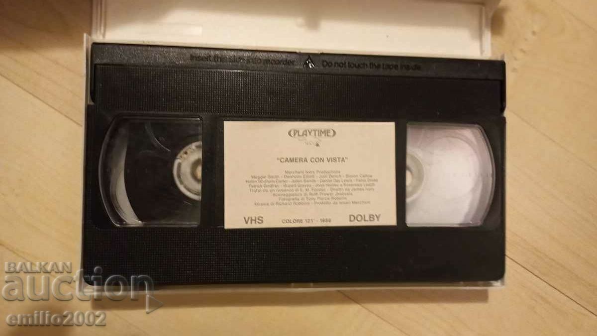 Delivery of Camera con vista video cassette Delivery of Camera con vista video cassette