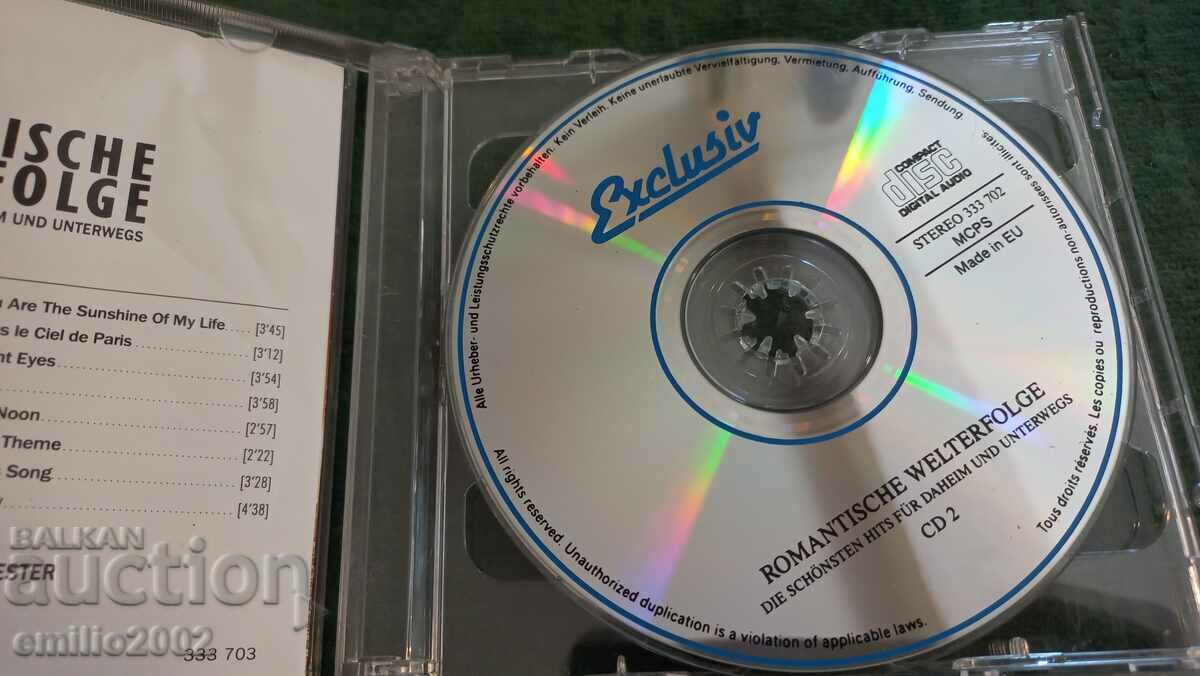 Audio CD Romantishe welterfolge with price 2.99 BGN | € 1.53 Audio CD Romantishe welterfolge with price 2.99 BGN | € 1.53