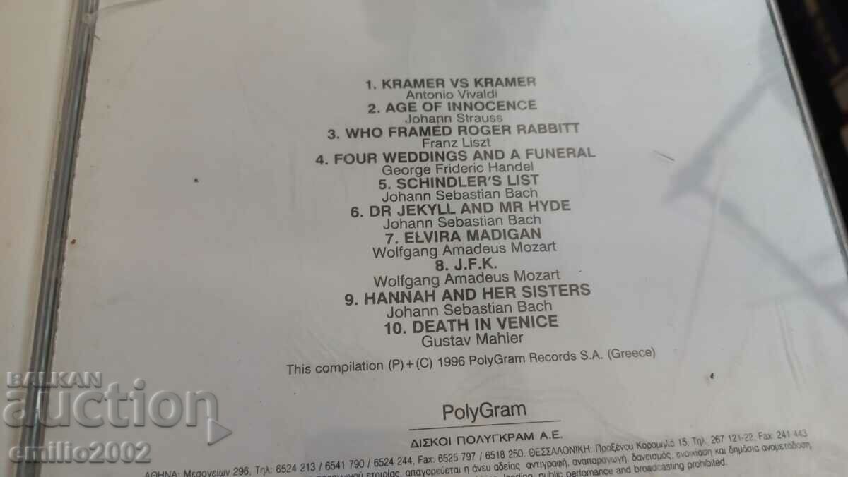 Delivery of Audio CD Hollywood hits 3cd Delivery of Audio CD Hollywood hits 3cd