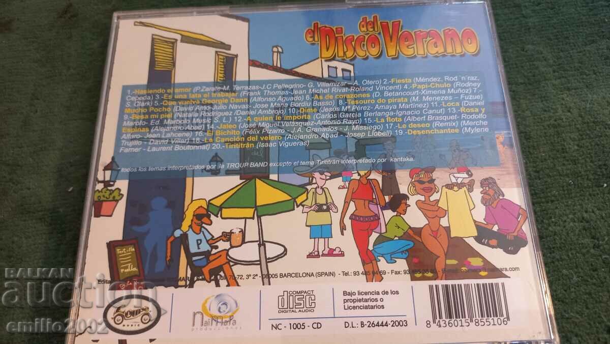 Auction Audio CD Disco del verano Auction Audio CD Disco del verano